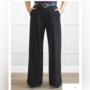 🇨🇦Miik 🇨🇦 Lara High Waisted Wide Leg, black, XL